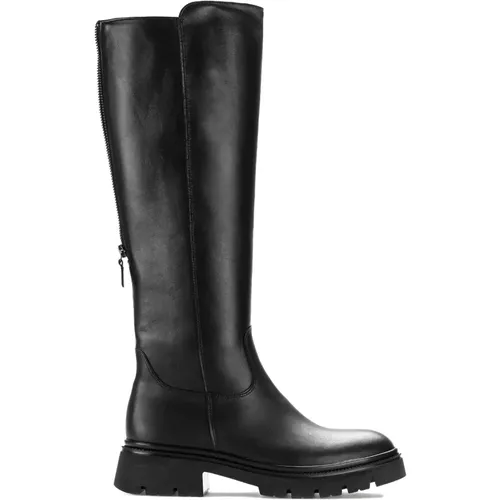 Leather/Textile Sporty Boots , female, Sizes: 4 UK, 8 UK, 5 UK, 3 UK, 7 UK, 6 UK - Gabor - Modalova