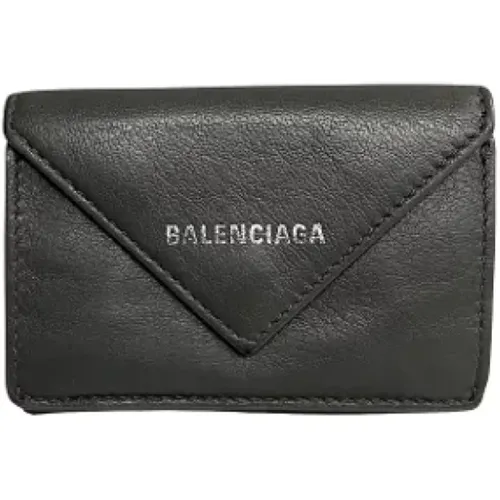 Pre-owned Wallets, female, , Size: ONE SIZE Pre-owned Leather wallets - Balenciaga Vintage - Modalova