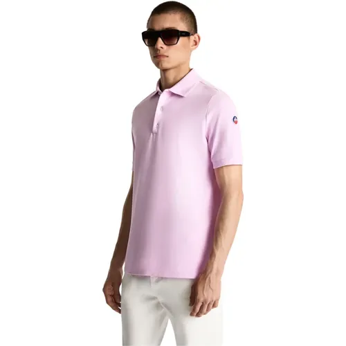 Polo Shirts, male, , Size: M Classic Rose Polo Shirt for Men - Fusalp - Modalova