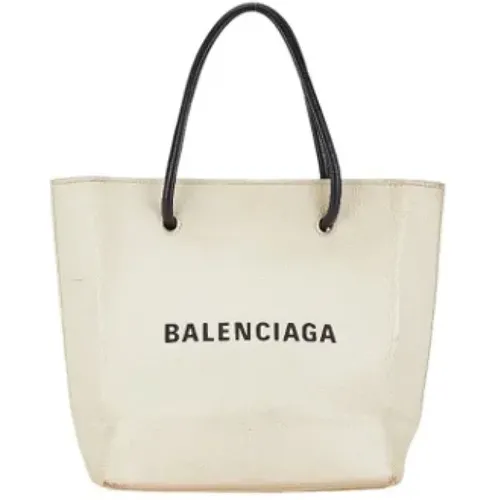 Pre-owned Tote Bags, female, , Size: ONE SIZE Pre-owned Leather totes - Balenciaga Vintage - Modalova