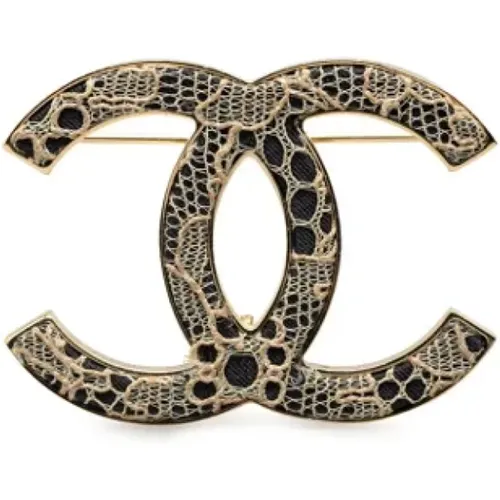 Pre-owned Jewellery, female, , Size: ONE SIZE Pre-owned Metal brooches - Chanel Vintage - Modalova