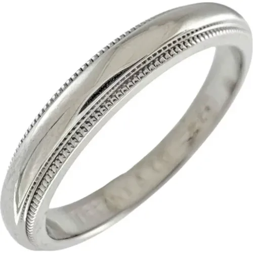 Pre-owned Jewellery, female, , Size: ONE SIZE Pre-owned Silver rings - Tiffany & Co. Pre-owned - Modalova