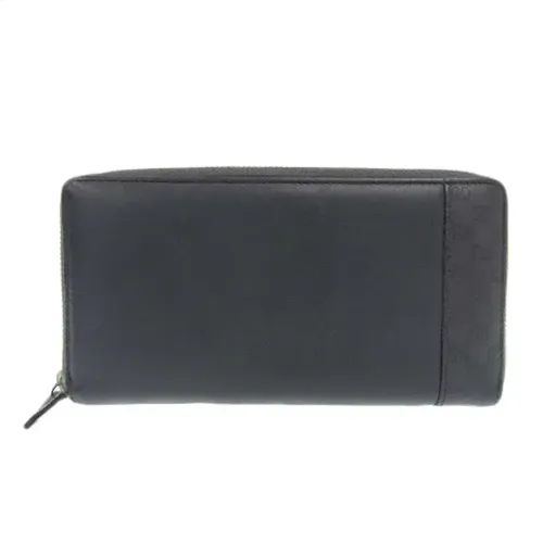 Pre-owned Wallets, female, , Size: ONE SIZE Pre-owned Leather wallets - Gucci Vintage - Modalova