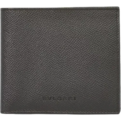 Pre-owned Wallets, female, , Size: ONE SIZE Pre-owned Leather wallets - Bvlgari Vintage - Modalova