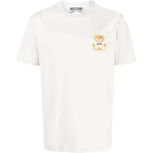 Teddy Bear Cotton T-Shirt , male, Sizes: XL - Moschino - Modalova