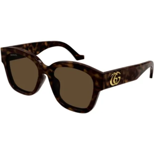 Stylish Black Sunglasses , female, Sizes: ONE SIZE - Gucci - Modalova