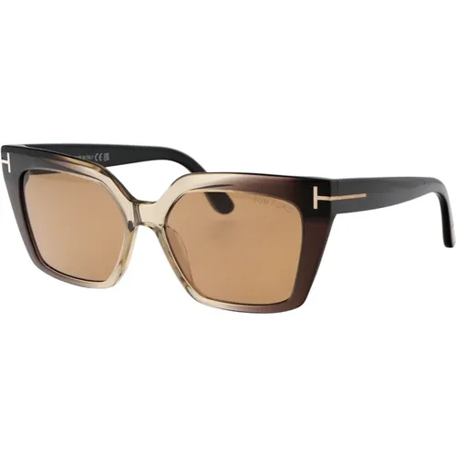 Stylish Winona Sunglasses for Summer , female, Sizes: 53 MM - Tom Ford - Modalova