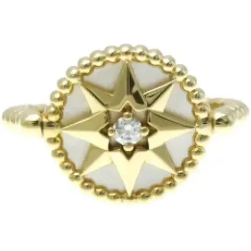 Pre-owned Jewellery, female, , Size: ONE SIZE Pre-owned Gold dior-jewelry - Dior Vintage - Modalova