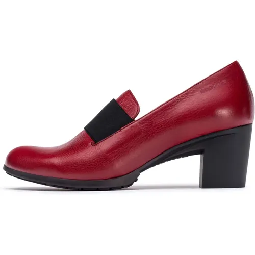 Roter elastischer Schuh - Größe: 40, Farbe: Rot , Damen, Größe: 36 EU - Wonders - Modalova