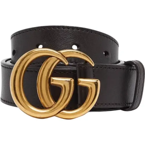 Pre-owned Leather belts , female, Sizes: ONE SIZE - Gucci Vintage - Modalova