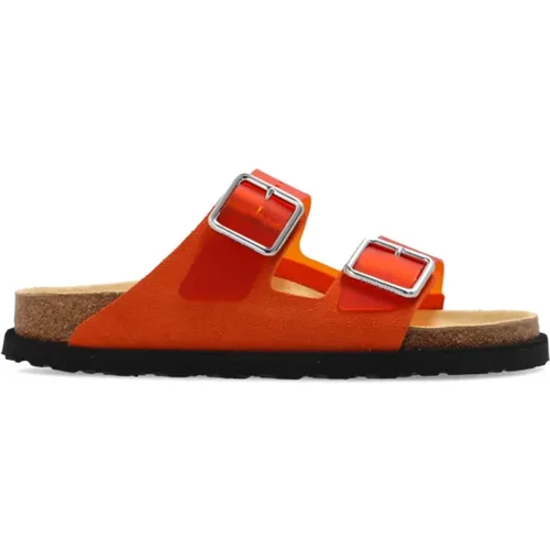 Sliders, female, , Size: 7 US 1774 Arizona PVC Slippers - Birkenstock - Modalova