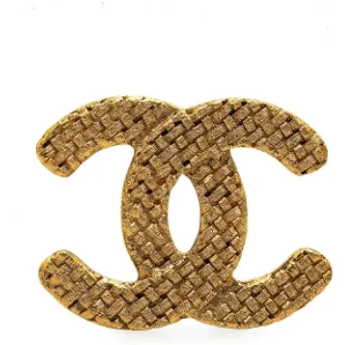 Pre-owned Jewellery, female, , Size: ONE SIZE Pre-owned Metal brooches - Chanel Vintage - Modalova