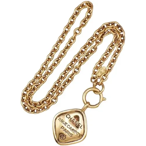 Pre-owned Metal chanel-jewelry , female, Sizes: ONE SIZE - Chanel Vintage - Modalova