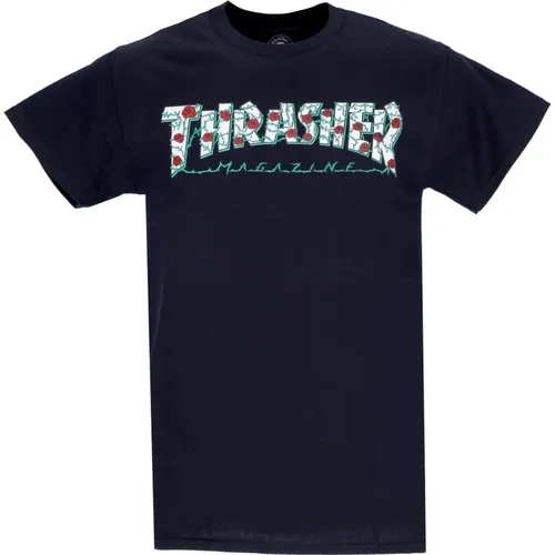 T-Shirts, male, , Size: S Roses Tee Mens T-Shirt - Thrasher - Modalova