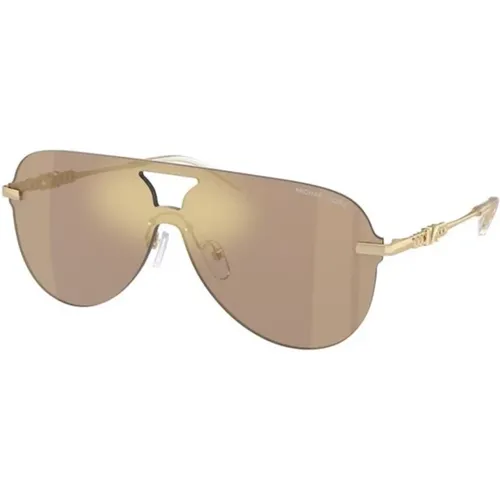 Mirrored Sunglasses Mk1149 Model , unisex, Sizes: 37 MM - Michael Kors - Modalova