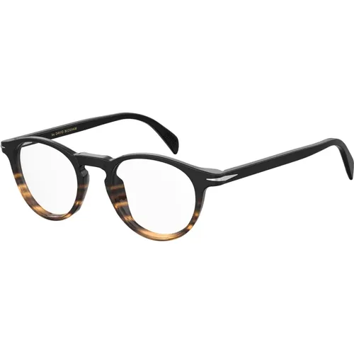 Glasses, unisex, , Size: 46 MM DB 1026 Sunglasses in Dark Brown Shaded - Eyewear by David Beckham - Modalova