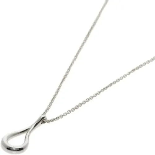 Pre-owned Jewellery, female, , Size: ONE SIZE Pre-owned Silver necklaces - Tiffany & Co. Pre-owned - Modalova