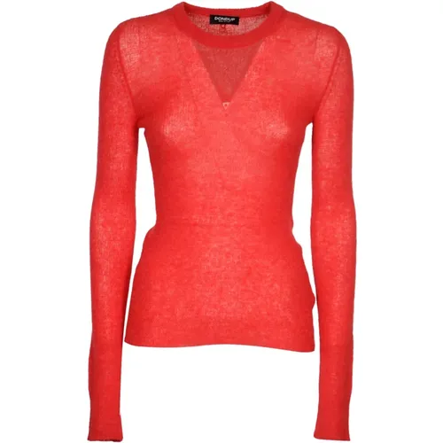 Sweater Girocollo , female, Sizes: XS, M, S - Dondup - Modalova