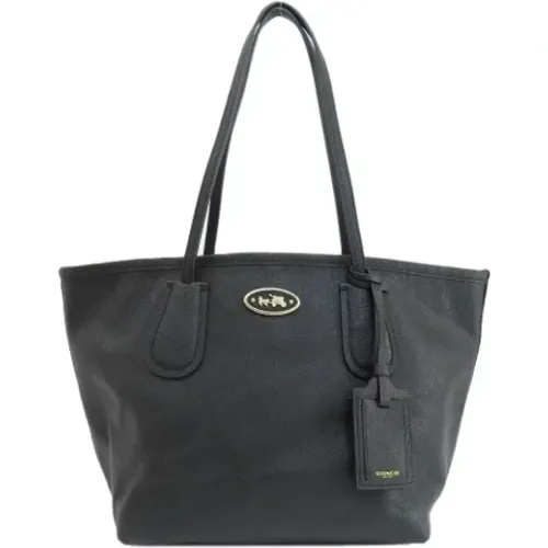 Pre-owned Tote Bags, female, , Size: ONE SIZE Pre-owned Canvas shoulder-bags - Coach Pre-owned - Modalova