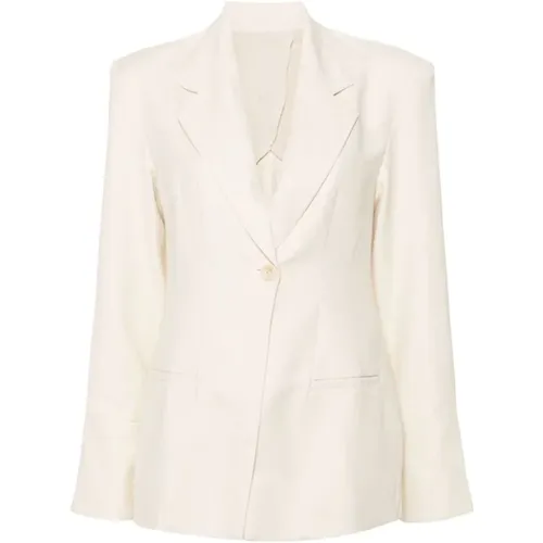 Blazers, female, , Size: S Jacket with Notched Lapels - Faithfull the Brand - Modalova