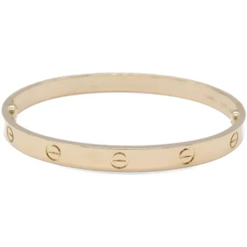 Pre-owned Jewellery, female, , Size: ONE SIZE Pre-owned Rose Gold bracelets - Cartier Vintage - Modalova