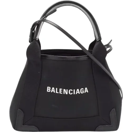 Pre-owned Tote Bags, female, , Size: ONE SIZE Pre-owned Canvas totes - Balenciaga Vintage - Modalova