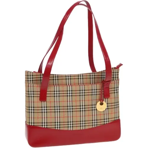 Pre-owned Tote Bags, female, , Size: ONE SIZE Pre-owned Canvas totes - Burberry Vintage - Modalova