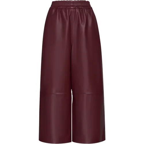 Weite Lederhose Marni - Marni - Modalova