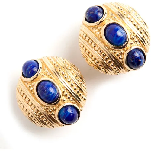 Pre-owned Jewellery, female, , Size: ONE SIZE Pre-owned clip on earrings - Dior Vintage - Modalova