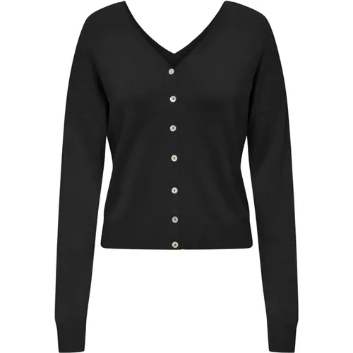 Basic V-Ausschnitt Cardigan Damen , Damen, Größe: M - JACQUELINE de YONG - Modalova