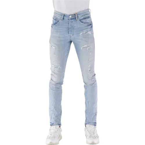 Skinny Jeans , Herren, Größe: W33 - Purple Brand - Modalova