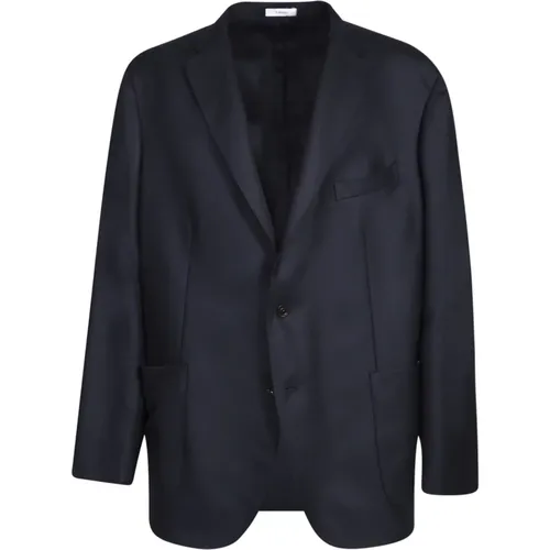 Stylish Single-Breasted Jacket , male, Sizes: 5XL - Boglioli - Modalova