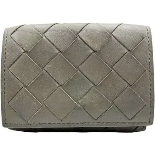 Pre-owned Leather wallets , female, Sizes: ONE SIZE - Bottega Veneta Vintage - Modalova