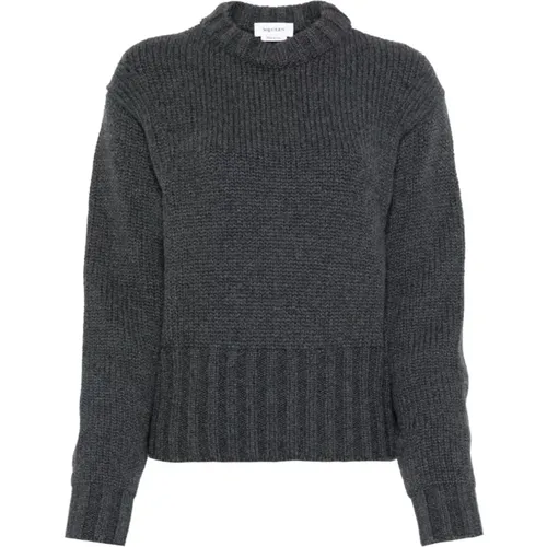 Grey Wool Cashmere Sweater Cocoon Style , female, Sizes: M, S - alexander mcqueen - Modalova