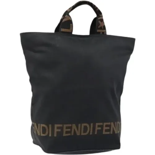 Pre-owned Tote Bags, female, , Size: ONE SIZE Pre-owned Nylon Tote Bag - Fendi Vintage - Modalova