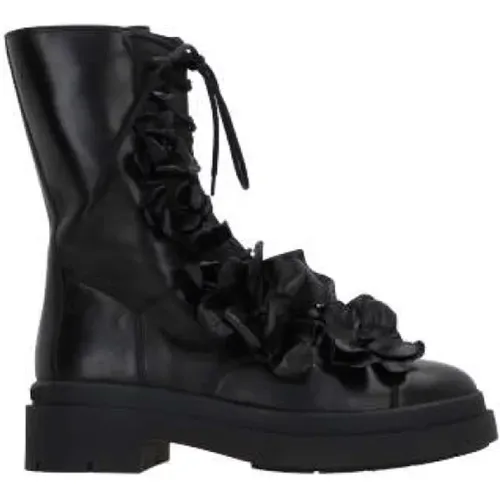 Floral Leather Boots , female, Sizes: 6 UK - Jimmy Choo - Modalova