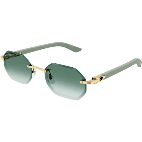 Stylish Sunglasses for Men and Women , unisex, Sizes: 54 MM - Cartier - Modalova