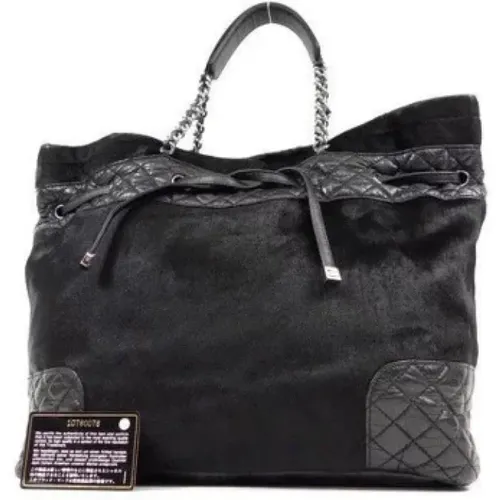 Italian Pre-owned Shopping Bag , female, Sizes: ONE SIZE - Chanel Vintage - Modalova