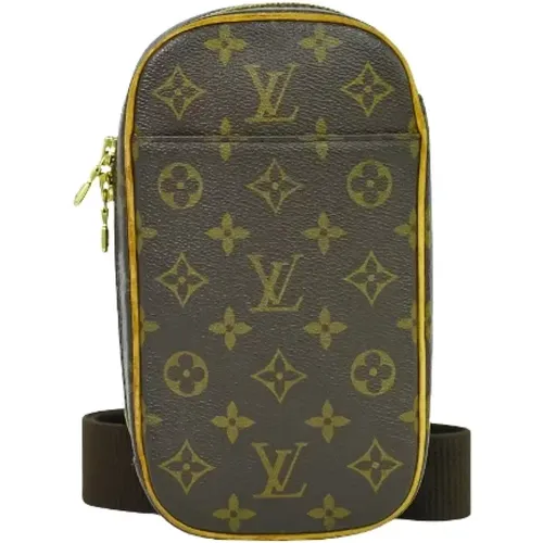 Pre-owned Belt Bags, unisex, , Size: ONE SIZE Pre-owned Canvas louis-vuitton-bags - Louis Vuitton Vintage - Modalova