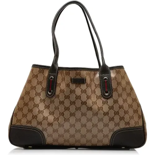 Pre-owned Tote Bags, female, , Size: ONE SIZE Pre-owned Leather totes - Gucci Vintage - Modalova