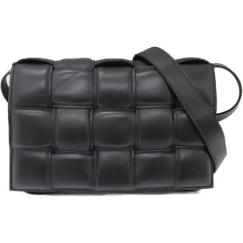 Pre-owned Cross Body Bags, female, , Size: ONE SIZE Pre-owned Leather shoulder-bags - Bottega Veneta Vintage - Modalova