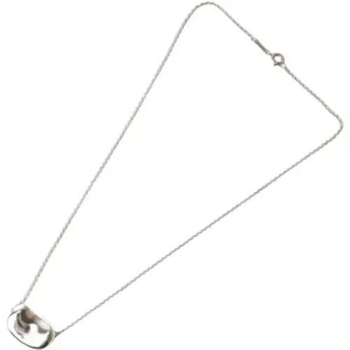 Pre-owned Jewellery, female, , Size: ONE SIZE Pre-owned Silver necklaces - Tiffany & Co. Pre-owned - Modalova