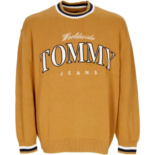 Lässiger Varsity Pullover Alchemy Gelb , Herren, Größe: L - Tommy Hilfiger - Modalova