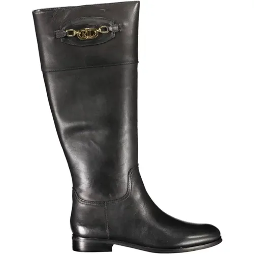 Polyester Boots with Zipper , female, Sizes: 4 UK, 6 UK - Ralph Lauren - Modalova