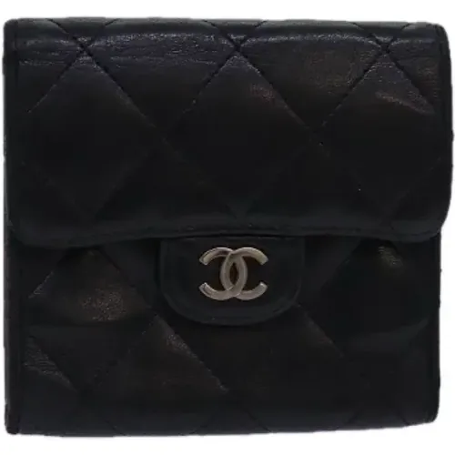 Pre-owned Wallets, female, , Size: ONE SIZE Pre-owned Leather wallets - Chanel Vintage - Modalova