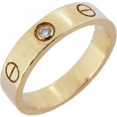 Pre-owned Jewellery, female, , Size: ONE SIZE Pre-owned Metal rings - Cartier Vintage - Modalova