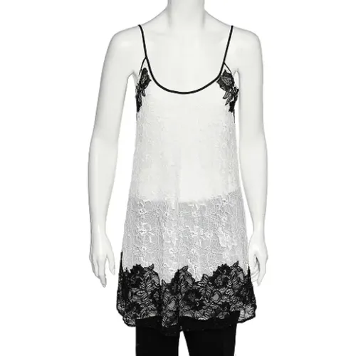 Pre-owned Lace dresses , female, Sizes: M - Oscar De La Renta Pre-owned - Modalova