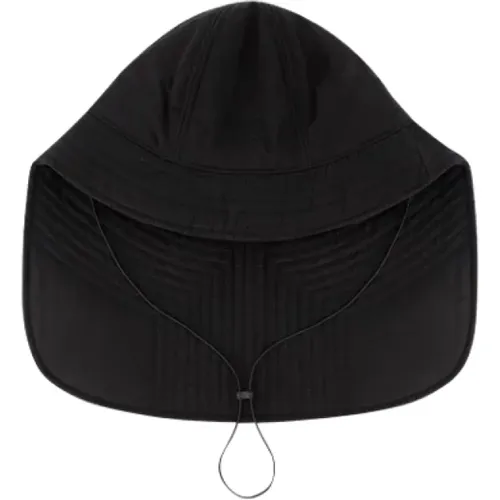 Schwarzer synthetischer Bucket Hat , Damen, Größe: ONE Size - Y-3 - Modalova
