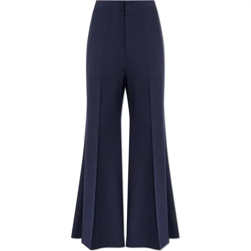 Wide Trousers, female, , Size: XS Flared trousers - Victoria Beckham - Modalova