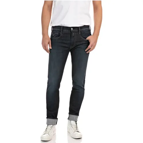 Hyperflex Herren Anbass Jeans , Herren, Größe: W33 L32 - Replay - Modalova